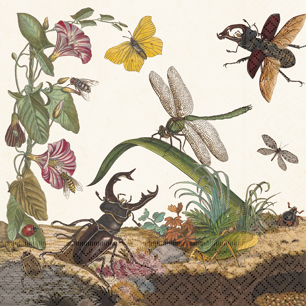 Servetter, 33x33 cm, 3-lags, FSC-märkta, 20-pack.